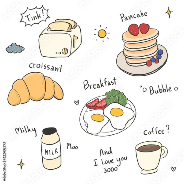 Fototapeta breakfast