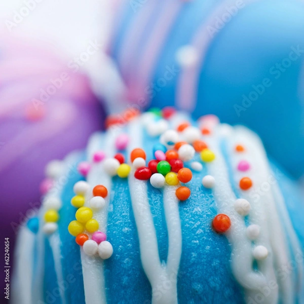 Obraz Blue Chocolate Ball