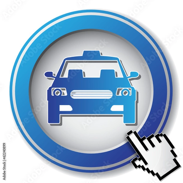 Fototapeta CAR ICON