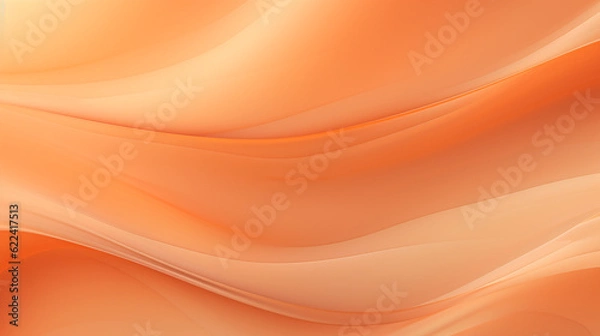 Fototapeta Soft light orange abstract background