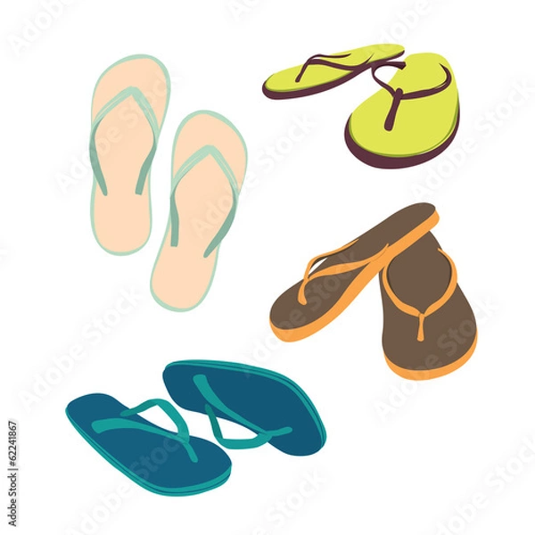 Obraz Flip flops