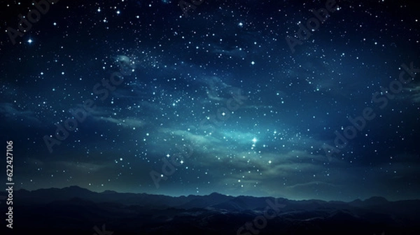 Obraz Stars in the night sky