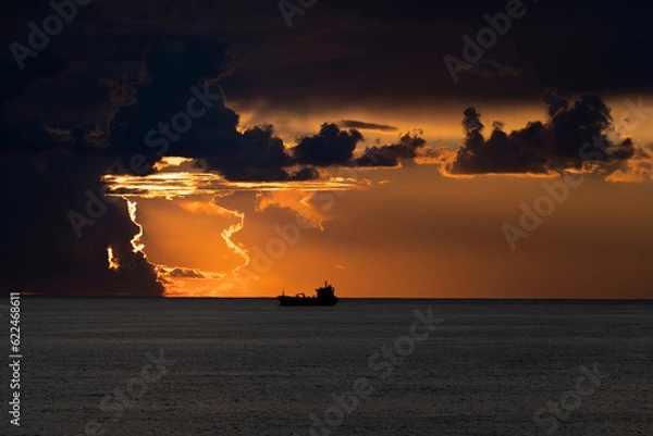 Obraz sunset on the sea