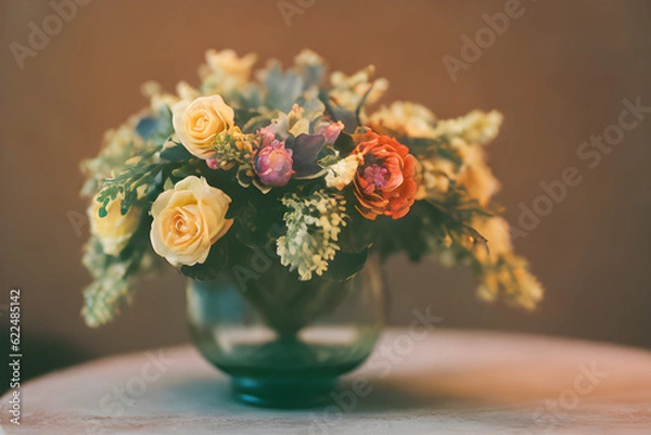 Obraz flowers in vase.
Generative AI