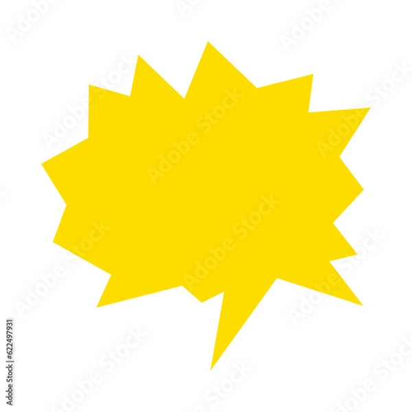 Fototapeta Chat message speech bubble I con