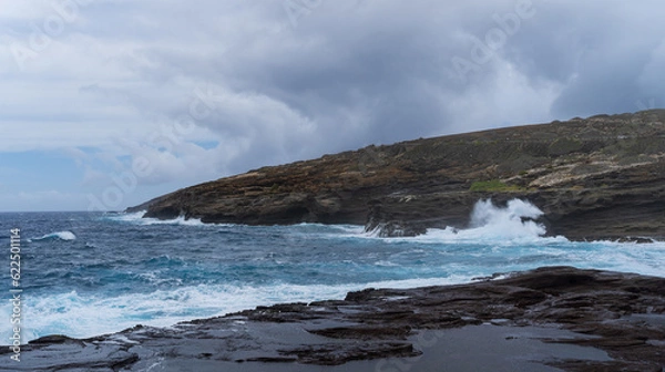 Obraz clouds over the sea