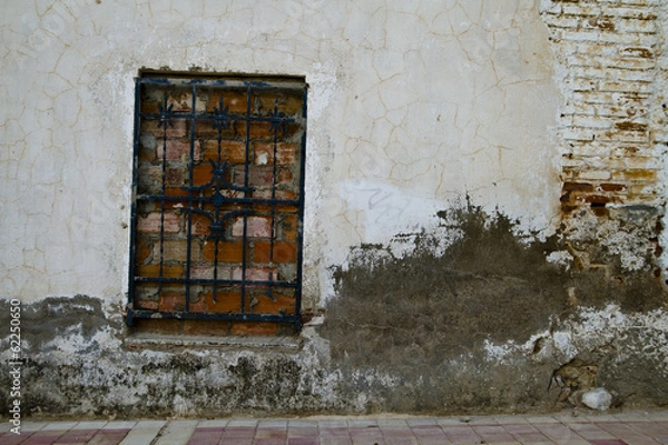 Fototapeta closed home, textures wall