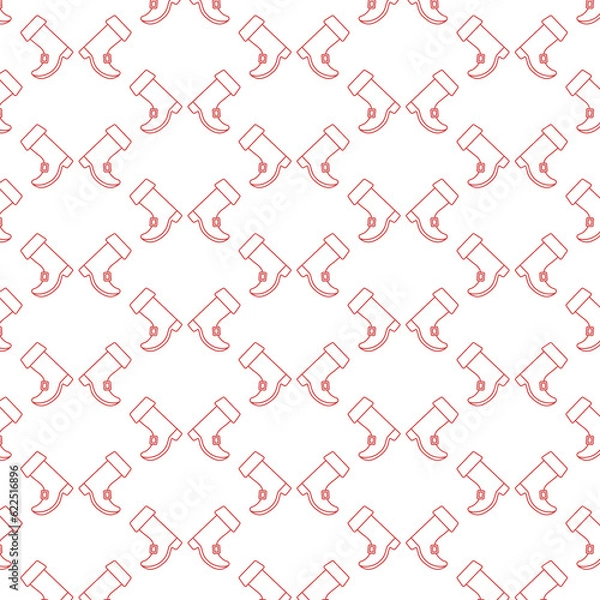Fototapeta Digital png illustration of red underline shape pattern on transparent background