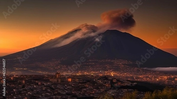 Fototapeta Volcano