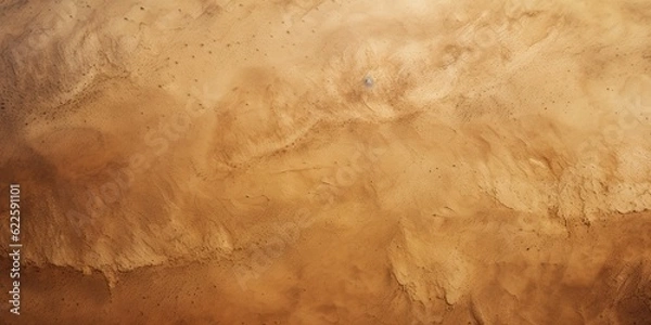 Obraz Old grungy sand texture background. Ai generative art