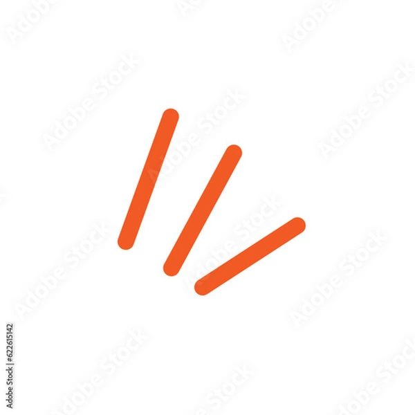 Obraz Abstract Line Illustration