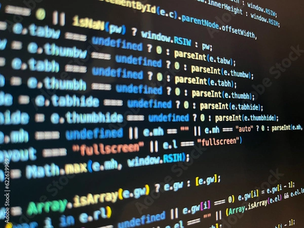 Obraz Display Background Coding