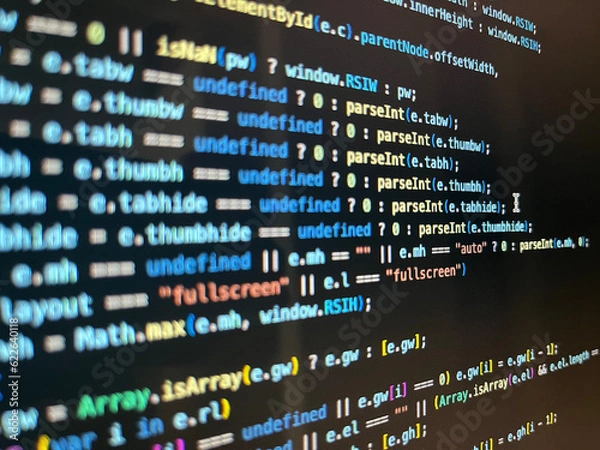 Obraz Display Background Coding