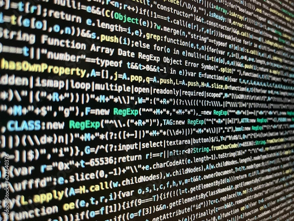 Obraz Display Background Coding