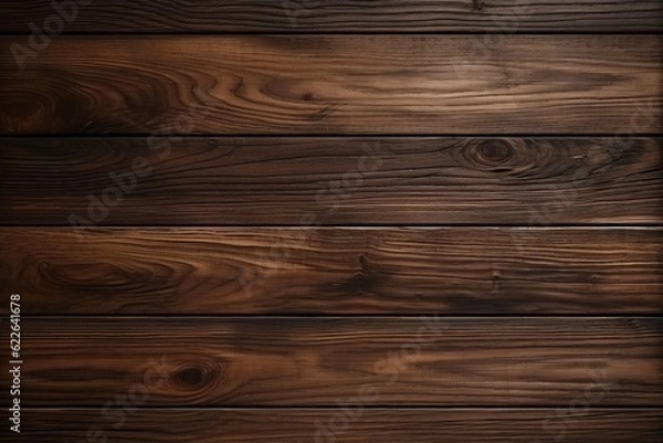 Fototapeta Wood background. Generative AI. 