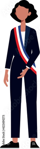 Obraz  maire femme