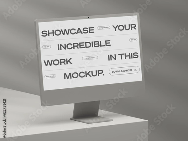Obraz iMac mockup