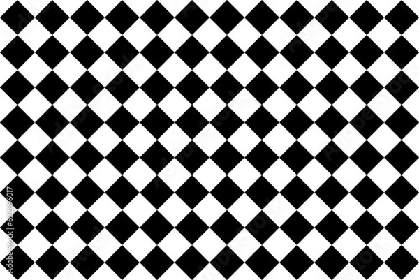 Fototapeta abstract pattern square grid black white seamless background