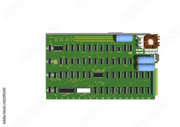 Fototapeta computer chip-2