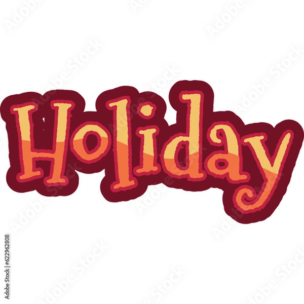 Fototapeta Christmas Sticker Element-10