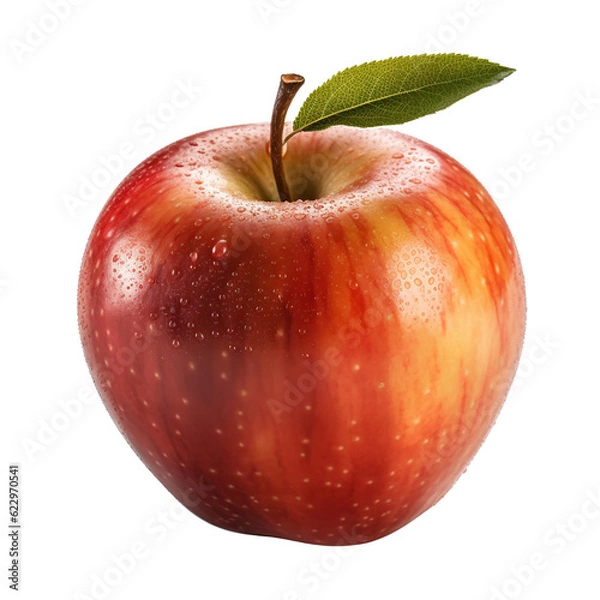 Fototapeta Apple, isolated on transparent background