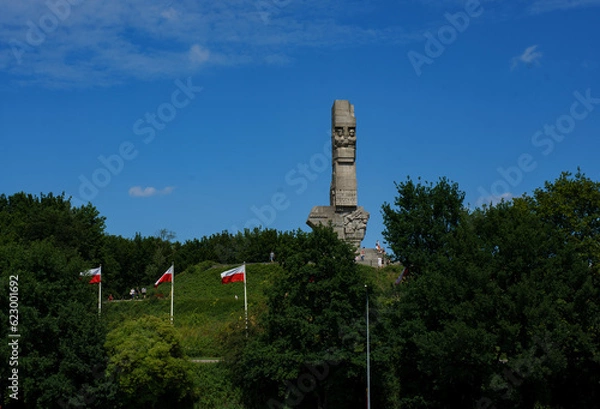 Fototapeta Westerplatte pomnik 