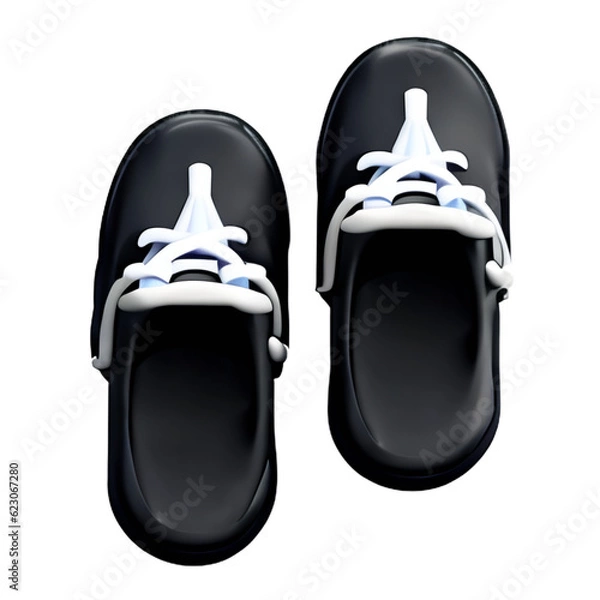 Fototapeta Shoes isolated on white background