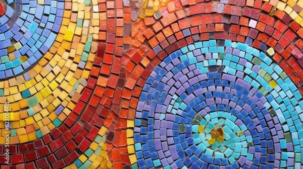 Obraz Colorful Mosaic Tiles Background