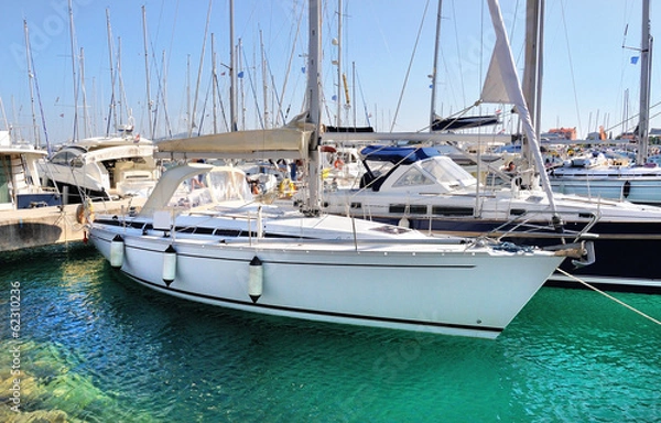 Obraz Ship in port
