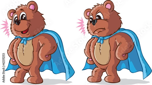 Obraz Super hero bear