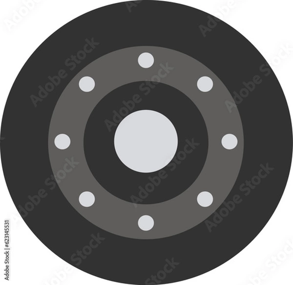 Fototapeta Car Wheel Icon