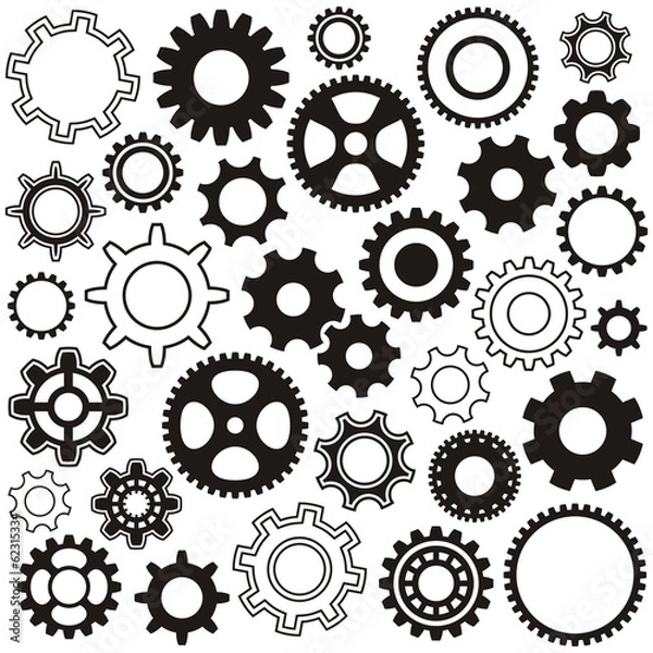 Obraz Gear wheels