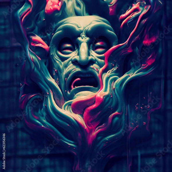 Fototapeta Horror style archetype  