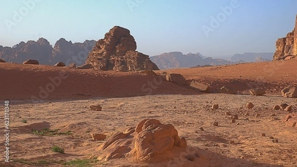 Obraz wadi rum desert