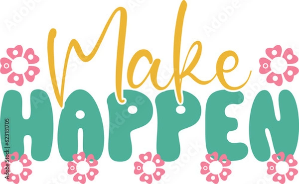 Fototapeta Groovy svg design