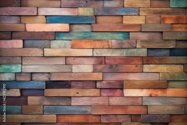 Fototapeta Wooden wall texture background