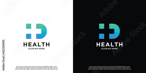 Obraz Creative Unique Premium Medical Logo Design