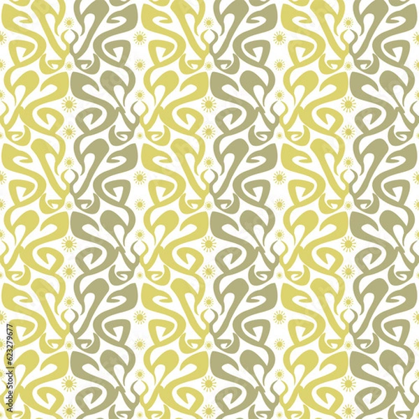 Obraz abstract seamless pattern hand drawing