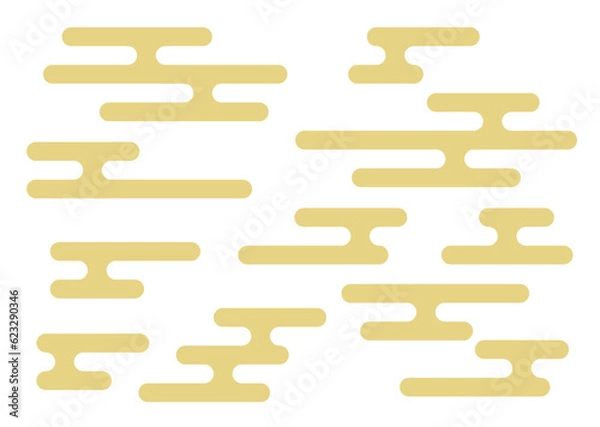 Obraz 金色のエ霞文