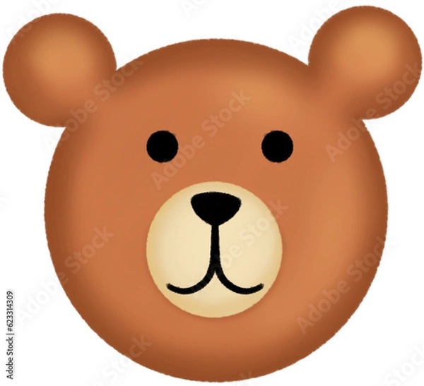 Obraz Brownie Creamy Bear