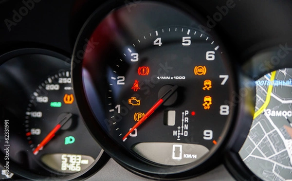 Obraz Speed control dashboard