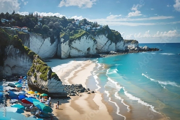 Fototapeta Sea-beach image