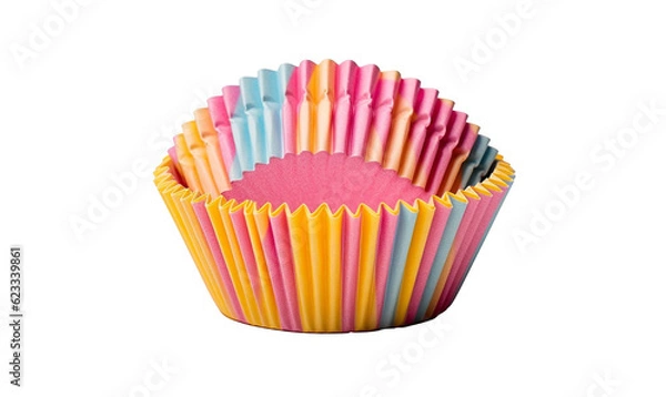 Fototapeta colorful cupcake cups HD 8K wallpaper Stock Photographic Image