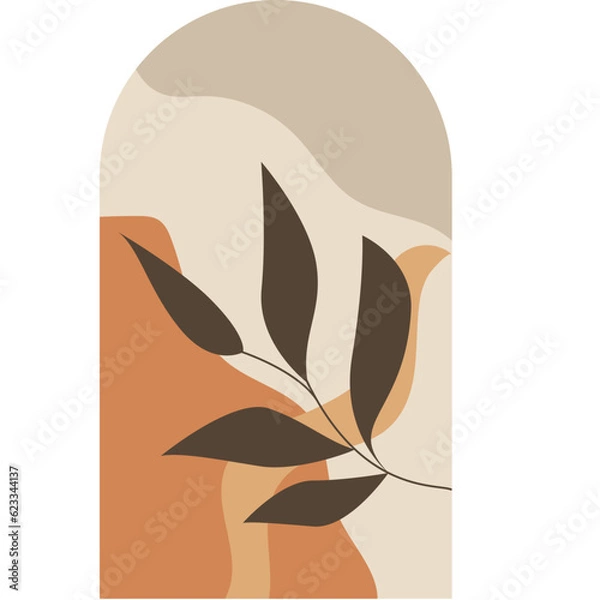 Fototapeta Aesthetic Boho Abstract