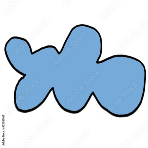 Fototapeta blue sky with clouds