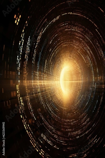 Obraz Digital vortex