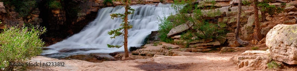 Fototapeta Rzeka Provo Falls panorama