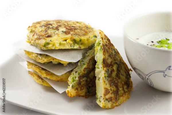 Obraz Broccoli pancakes