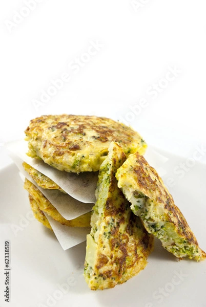 Obraz Broccoli pancakes