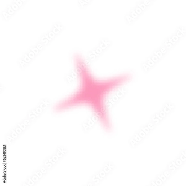 Fototapeta Blurred Gradient Star